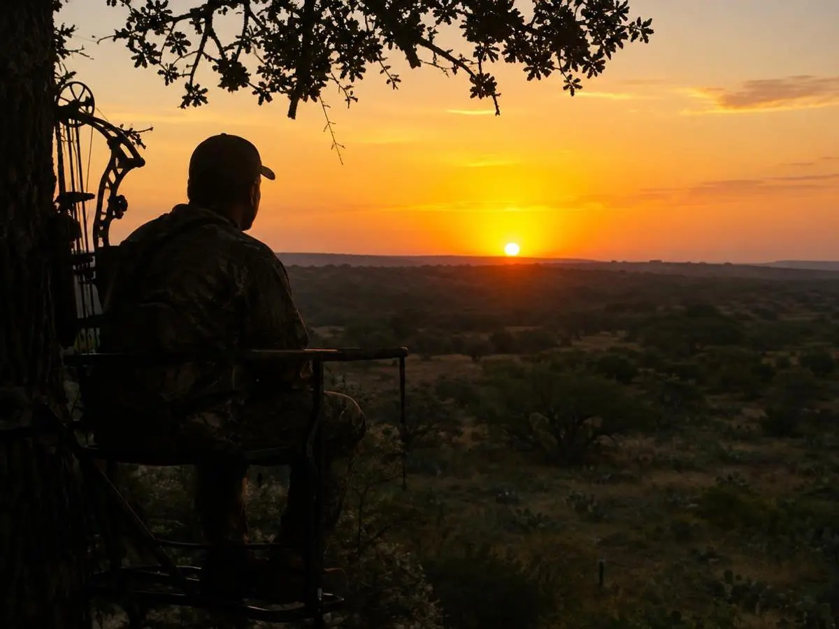 Quiet morning stand