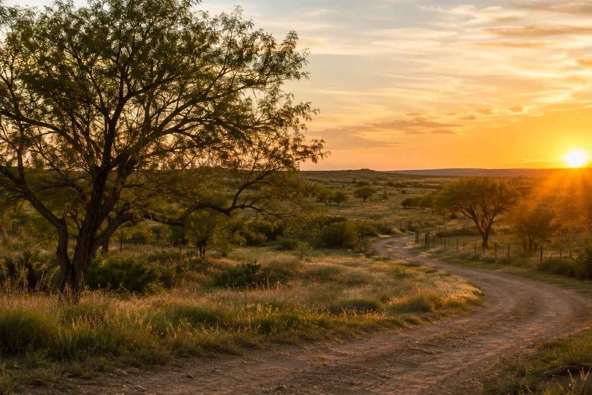 Texas ranch pasture
